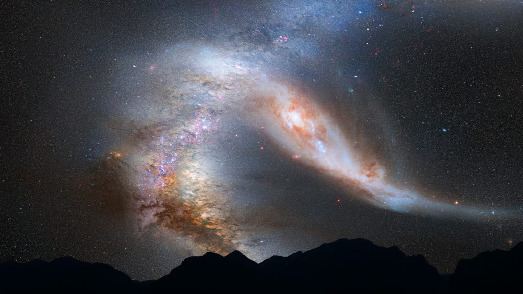 Where is the Milky Way’s sibling now?