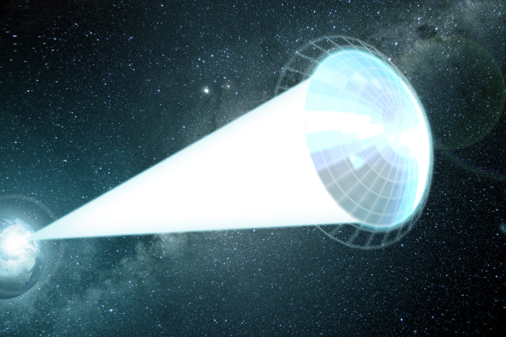 Interstellar travel: With the perfect sail to the stars